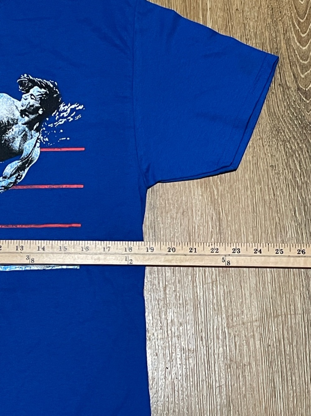 WWE Sean Michaels shirt men’s blue - Picture 3 of 6